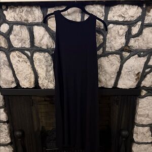 Athleta Black Backless Dress